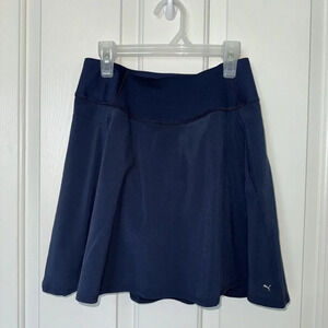 Puma Navy Blue Skort Woman’s Size S Golf Tennis Pickleball Skirt